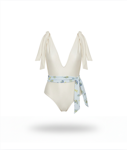 LADY BOW ONE-PIECE